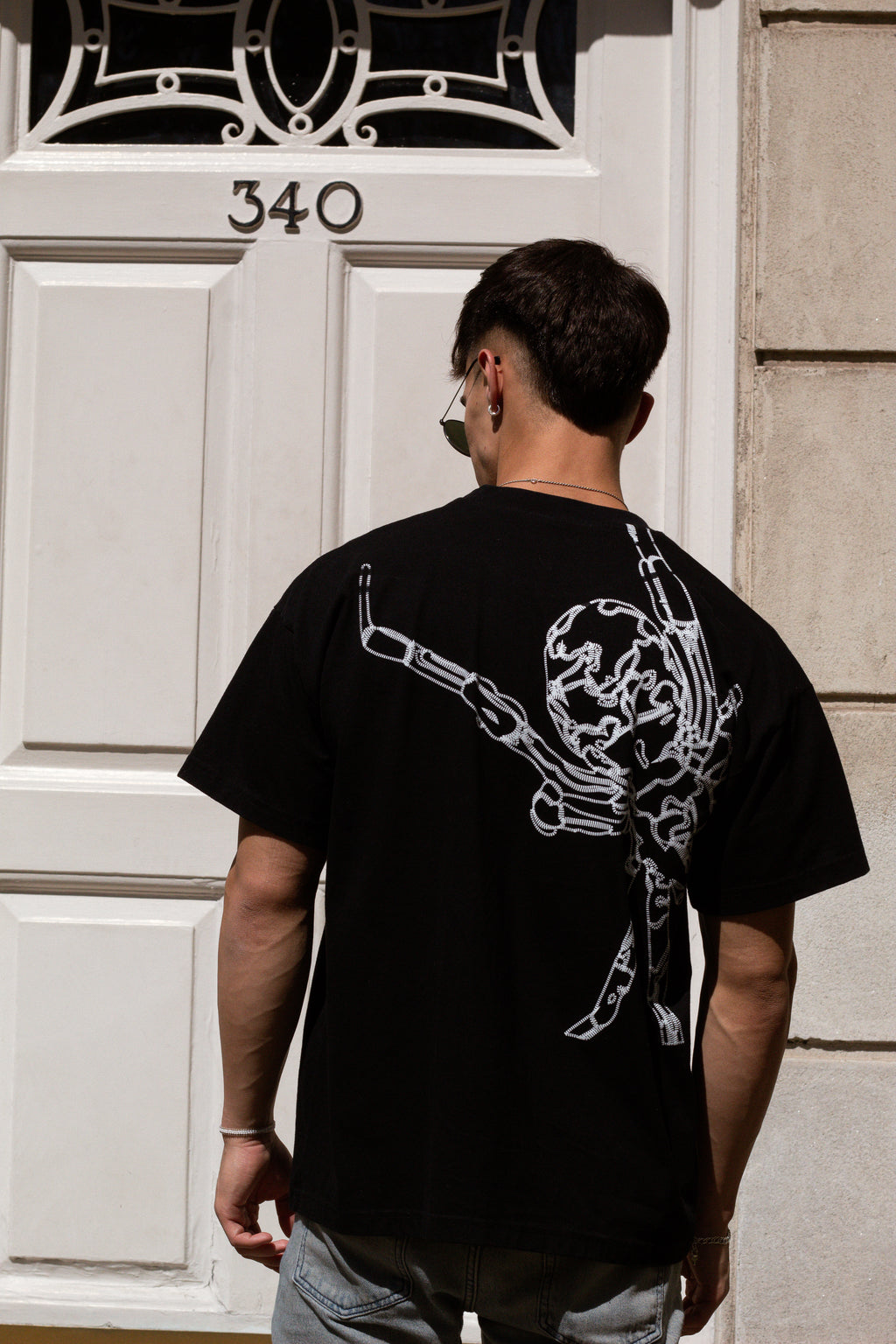 Polera "Spider Black"